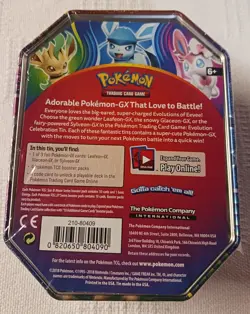Sylveon GX Pokemon Evolution Celebrations Tin (2018) XY Evolutions New Sealed - Image 2