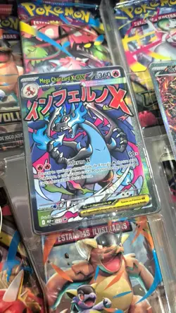 Pokemon Mega Charizard X ex, Oricorio ex Mega Evolution Box - Brazilian Exclusiv - Image 4