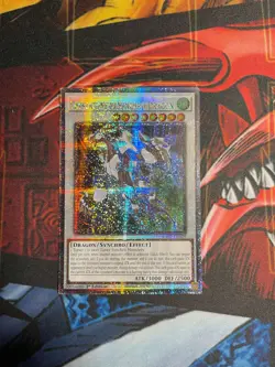 Yu-Gi-Oh! Crystal Wing Synchro Dragon RA02-EN029 *Quarter Century Secret Rare* - Image 1