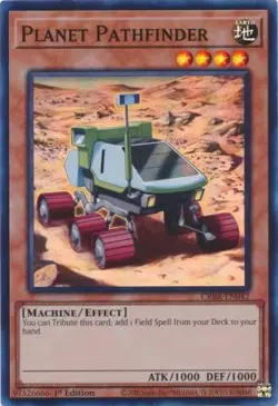 Yugioh! Planet Pathfinder - CRBR-EN042 - Super Rare - 1st Edition Near Mint, Eng - Image 1