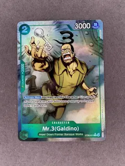 One Piece TCG - Mr.3 Galdino (Alt Art) ST30-014* - Starter Deck EX: Luffy & Ace - Image 1