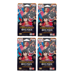 One Piece Card Game 4x Booster Blister OP-09 OP9 OP09 OP-9 Nouveaux Empereurs - Image 1