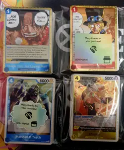 🚨 100 One Piece Card Lot TCG OP01-OP15 EB03 PRB + 3 Holo Rare 🔥 INSANE $9.88 - Image 1