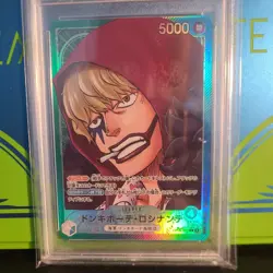 One Piece Awakening of the New Era Donquixote Rosinante Alt art OP05-022 PSA 9 - Image 2