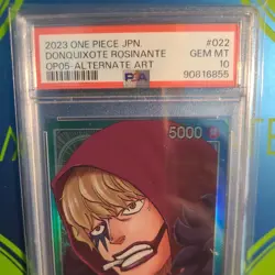 One Piece Awakening of the New Era Donquixote Rosinante Alt art OP05-022 PSA 9 - Image 3