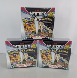 (3)Pokemon Mystery Power Box Chase Pack Seeded 1:10 (5 Booster Packs) NEW SEALED - Image 1