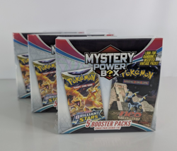 (3)Pokemon Mystery Power Box Chase Pack Seeded 1:10 (5 Booster Packs) NEW SEALED - Image 3