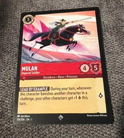 Disney Lorcana Super Rare Trading Card Singles - Image 5