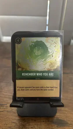 Disney Lorcana Remember Who You Are (Cold Foil) 97/204 NM- Shimmering Skies - Image 1