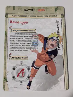 Naruto Kayou Series 3 Naruto Uzumaki SSR NRSA03-SSR-011L3 Holo Card NM - Image 2