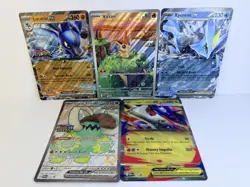 Pokemon Jumbo Promo Card Lot 5 Cards Lenticular Mega Latias Lucario Victini IR - Image 1