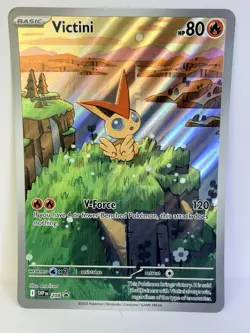 Pokemon Jumbo Promo Card Lot 5 Cards Lenticular Mega Latias Lucario Victini IR - Image 4