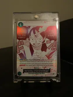 Bandai One Piece Card Game Monkey D. Luffy OP13-040 Event Alt Art Foil SR EN - Image 3