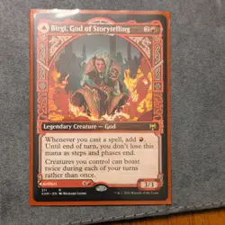 MTG, Birgi Harnfel Horn of Bounty, Kaldheim #311 *Showcase* NM - Image 1
