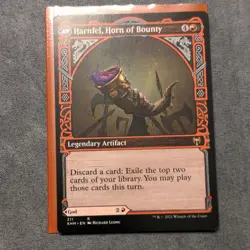 MTG, Birgi Harnfel Horn of Bounty, Kaldheim #311 *Showcase* NM - Image 2