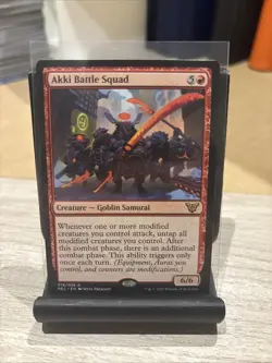 Akki Battle Squad Commander: Kamigawa: Neon Dynasty - Image 1