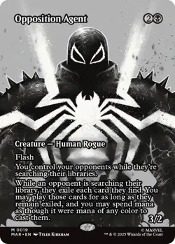 Opposition Agent (Borderless) 19 Marvel Universe Eternal-Legal NM EN - Image 1
