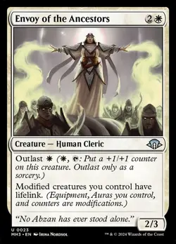 Envoy of the Ancestors Foil Modern Horizons 3 23 NM MTG - Image 1