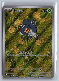 Nymble 096/094 Illustration Rare Phantasmal Flames Pokemon Near Mint - Image 1