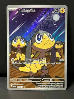 Helioptile 143/132 Illustration Rare Mega Evolution Pokemon Near Mint - Image 1