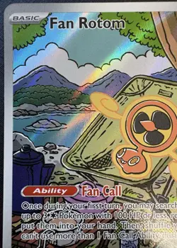 2026 Pokemon - Fan Rotom 250/217 - Ascended Heroes - ILLUSTRATION RARE HOLO - Image 5