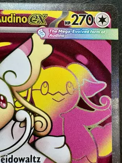 2026 Pokemon - Mega Audino EX 253/217 - ME Ascended Heroes - ULTRA RARE - Image 2