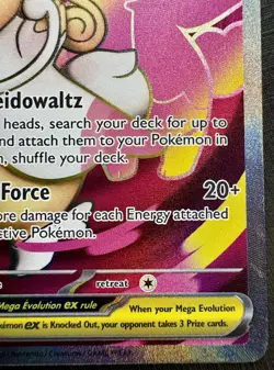 2026 Pokemon - Mega Audino EX 253/217 - ME Ascended Heroes - ULTRA RARE - Image 3