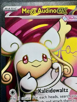 2026 Pokemon - Mega Audino EX 253/217 - ME Ascended Heroes - ULTRA RARE - Image 5