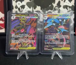Mega Greninja ex 100/086 + Mega Dragalge Ex 104/086 Chaos Rising Bundle Pokemon - Image 1