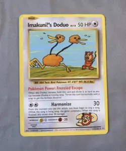Imakuni Doduo 112/108 XY Evolutions Secret Rare Pokemon Card MP - Image 1