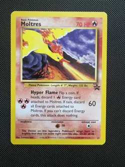 Pokemon TCG Moltres WOTC Promo 21/53 - Image 1