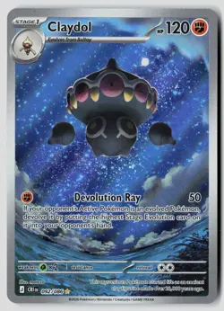 Claydol 092/086 Holo Illustration Rare Chaos Rising Pokemon Near Mint - Image 1