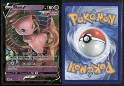 Mew V 113/264 Holo V Rare Fusion Strike NM/M Pokemon - Image 3