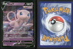 Mew V 060/159 Holo V Rare Crown Zenith NM/M Pokemon - Image 3