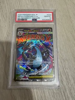 Pokemon Japanese Mega Charizard X ex MA PSA 10 Gem Mint M2a 223/193 #32a3 - Image 1