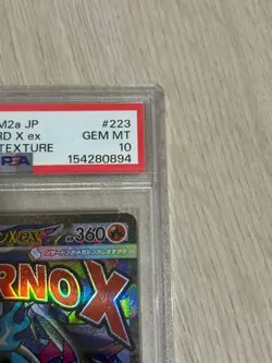 Pokemon Japanese Mega Charizard X ex MA PSA 10 Gem Mint M2a 223/193 #32a3 - Image 3