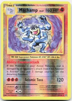 Pokemon TCG Machamp XY - Evolutions Holo Rare 59/108 Reverse Holo - Image 1