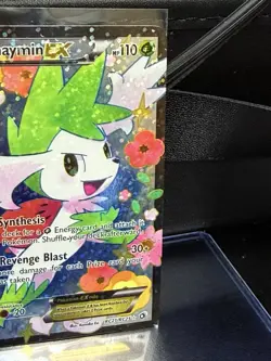 Pokemon TCG Shaymin EX 106/108 (Roaring Skies) - Full Art Ultra Rare Holo 110 - Image 3