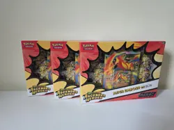 3x Pokemon TCG Mega Emboar EX Box Ascended Heroes Sealed - Image 1
