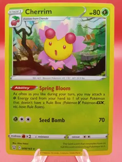 2021 Pokemon Battle Styles Cherrim #008 - Image 1