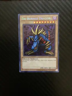 Yugioh! Tri-Horned Dragon - LOB-EN000 - Secret Rare - Unlimited 25th Anniversary - Image 1
