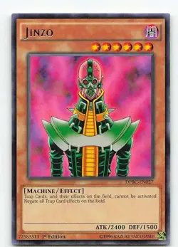 Jinzo DPBC-EN027 Duelist Pack: Battle City Super Rare NM Yu-Gi-Oh - Image 1