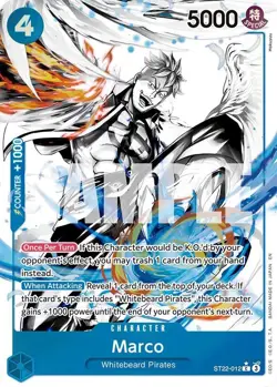 Marco Parallel C Starter Deck 22: Ace & Newgate ST22 012 NM - Image 1