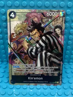 One Piece Kin’emon Alternate Art OP16-082 The Time Of Battle - Image 1