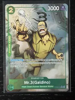 One Piece Starter Deck 30 Mr.3 (Galdino) ST30-014 Alternate Art ENG - Image 1