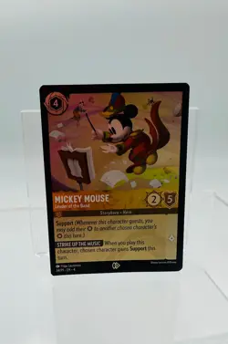 Mickey Mouse - Leader of the Band 34 Disney Lorcana Promo FOIL Gen Con 2025 - Image 1