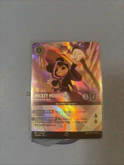 Lorcana Mickey Mouse Wayward Sorcerer 208/204 | ENCHANTED | The First Chapter - Image 1
