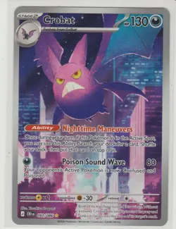 Crobat - Illustration Rare Pokemon Card CRI 093/086 IR - Image 1