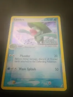 Pokemon TCG Lombre Card 37/100 Reverse Holo Nm-/Lp+ Condition See Pictures - Image 1