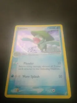 Pokemon TCG Lombre Card 37/100 Reverse Holo Nm-/Lp+ Condition See Pictures - Image 2